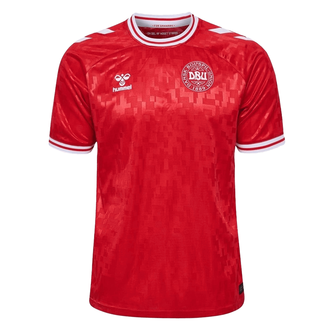 280f594634b78bdbd15d58be7aaaf594.png Denmark Home Soccer Jersey EURO 2024 - Image 1