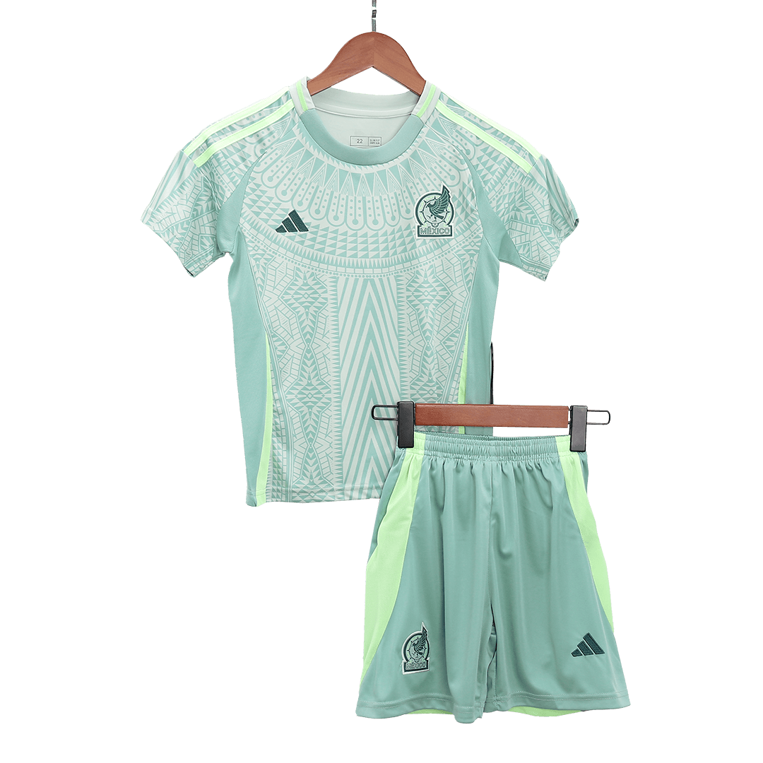68fb55c2b083393d6fa0f6e475fa72cd.png Mexico Away Kids Jerseys Kit Copa America 2024 - Image 1