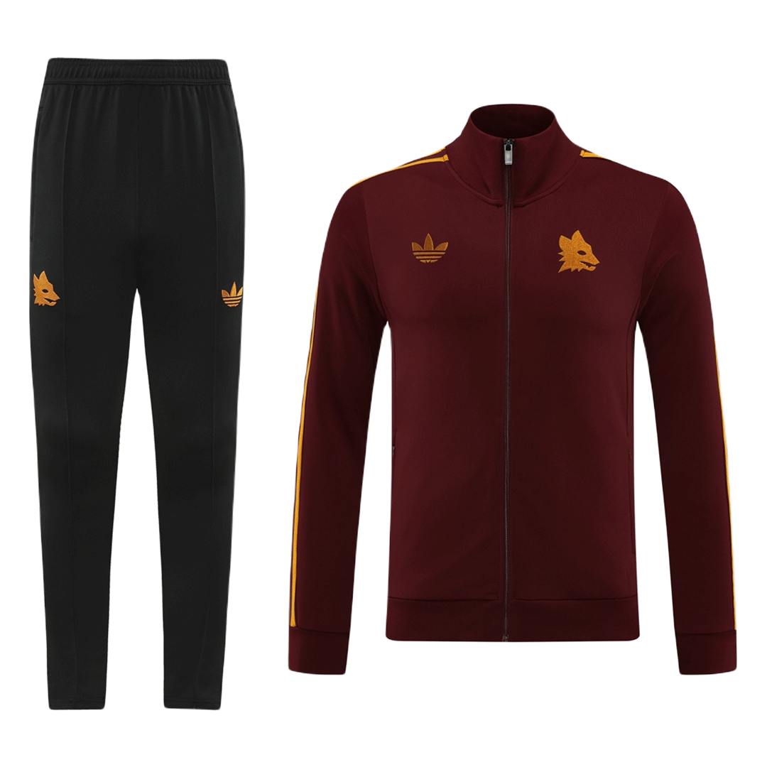 16a2480d1fe3dc5ea534c007175e0b49.png Roma Jacket Tracksuit 2024/25 Red - Image 1